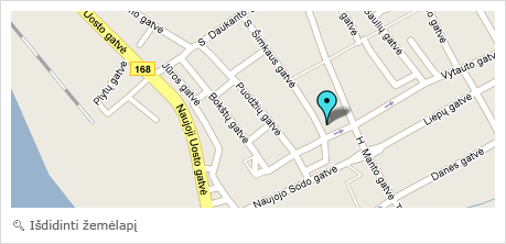 Google Maps žemėlapis